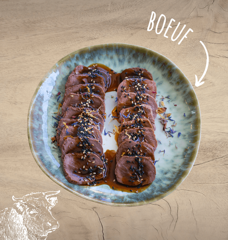 Tataki vom Rinds-Teriyaki
